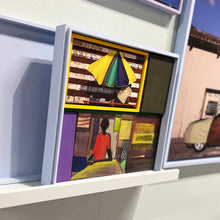 Load image into Gallery viewer, WOODEN BOX WITH PAINTING FRANK + PICTURE MIRJAM
