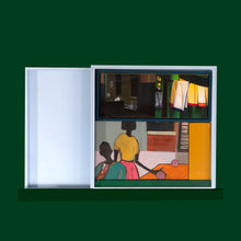 Load image into Gallery viewer, WOODEN BOX WITH PAINTING FRANK + PICTURE MIRJAM
