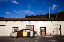 Load image into Gallery viewer, GUATEMALA - antigua - covered car before petrol station
