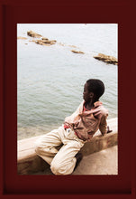 Load image into Gallery viewer, LAMU - shela - boy on the quay
