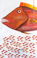 Load image into Gallery viewer, LAMU - fish painted on a wall
