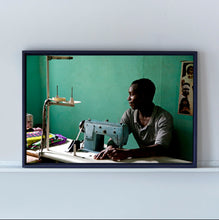 Load image into Gallery viewer, Senegal - Dakar - taylor&#39;s stall at the market
