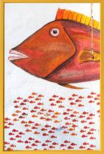 Load image into Gallery viewer, LAMU - fish painted on a wall
