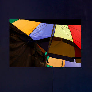 GUATEMALA - Chichicastenango - market umbrellas
