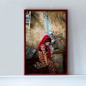 IRAN - young woman in Palangan