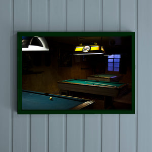 AMERICA - marfa - pool tables in bar